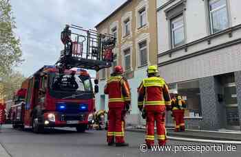FW Düren: Brand in leerstehendem Gebäude