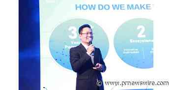 Ge Jun, globaler CEO von TOJOY, hielt eine Rede über die Förderung der Great Sharing Economy