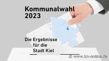 Ergebnisse der Kommunalwahl in Kiel 2023: So wurde gewählt
