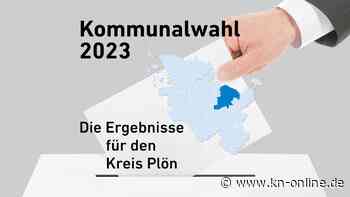 Kommunalwahl-Ergebnisse für Plön 2023: So wurde gewählt