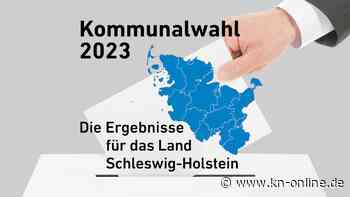 Kommunalwahl-Ergebnisse 2023 in Schleswig-Holstein auf einen Blick