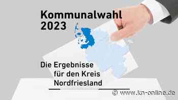 Kommunalwahl-Ergebnisse für Nordfriesland 2023: So wurde gewählt