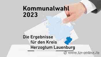 Kommunalwahl-Ergebnisse für Herzogtum Lauenburg 2023: So wurde gewählt