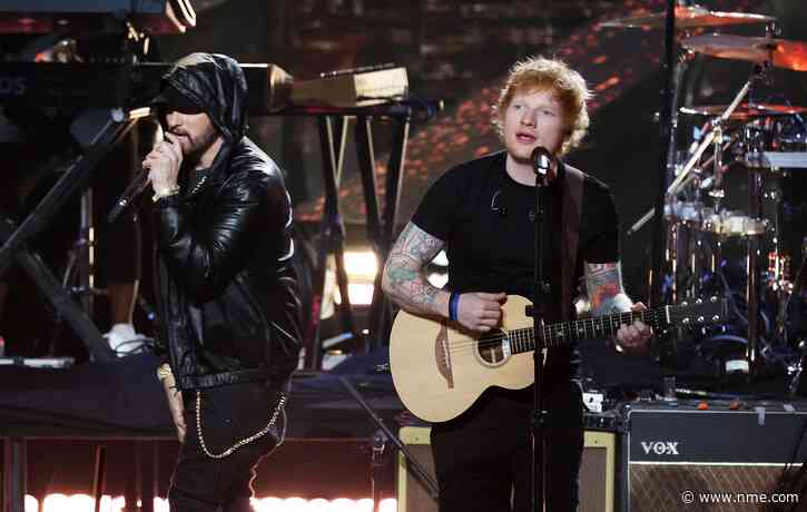 Ed Sheeran says listening to Eminem helped “cure” his stutter