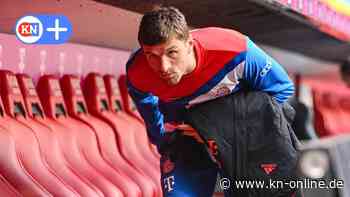 Thomas Müller bei Bayern München in der Reservistenrolle