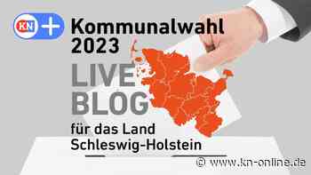 Liveticker: Kommunalwahl Schleswig-Holstein 2023 - aktuelle Infos