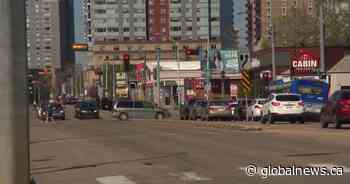 Pedestrian killed in Jasper Avenue hit-and-run crash: Edmonton police