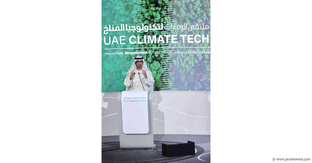 Lors de la conférence UAE Climate Tech, le Président désigné de la COP28 lance un appel à l'action pour transformer, décarboniser et pérenniser les économies