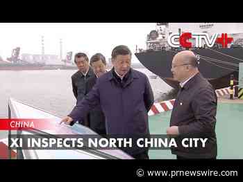 Le président Xi Jinping inspecte une ville au nord de la Chine