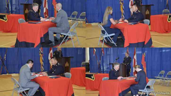 Newest RCMP members to train, work in Chilliwack