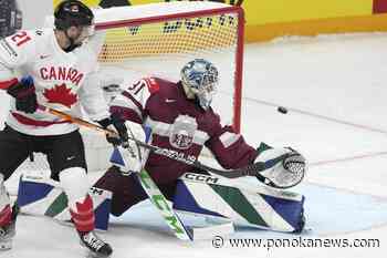 Weegar has three points, Canada routs co-host Latvia 6-0 in world championship opener