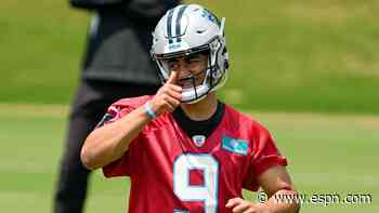 Young in 'complete command' at Panthers' camp