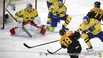 Eishockey-WM: Deutschland verliert knapp gegen Schweden