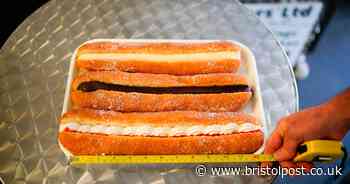 This bakery is making foot long doughnuts - and people are going mad for them