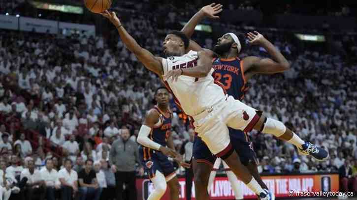 Heat back to the NBA’s final four, top Knicks 96-92 for 4-2 series win