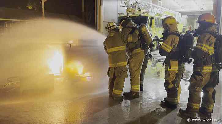 Firefighter training program graduates 5 seniors in first year