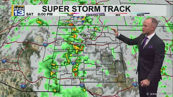 Widespread rain chances this weekend