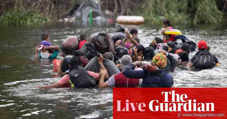 US authorities ‘seeing large numbers of migrants at border’ before Title 42 expiration – as it happened