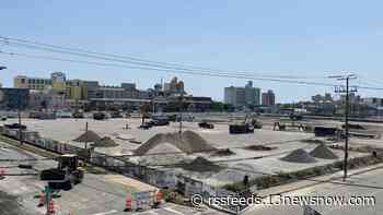Road closures at the Oceanfront as development for Atlantic Surf Park project continues