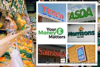 Morrisons, Asda, Sainsbury's, Tesco and Aldi prices increase