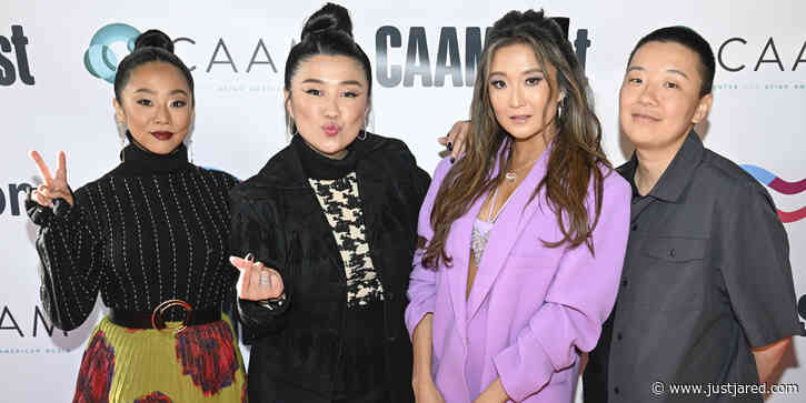 Ashley Park, Stephanie Hsu, Sherry Cola & Sabrina Wu Premiere 'Joy Ride' For CAAM's Opening Night in San Francisco!