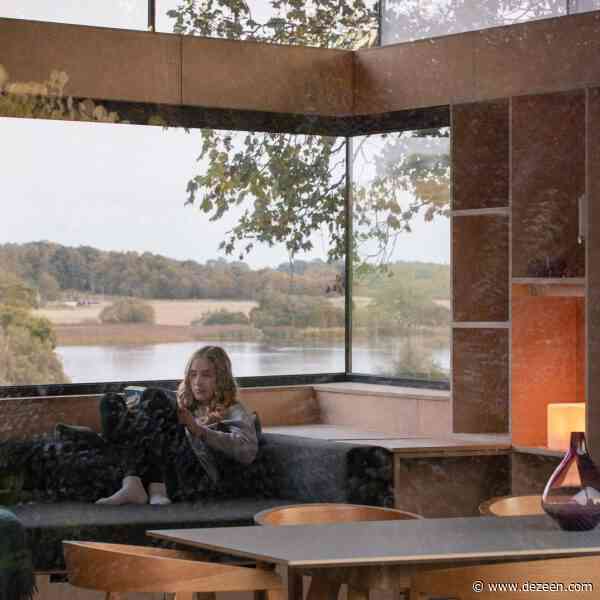 Rescobie Pavilion by Kris Grant Architect overlooks Scottish loch