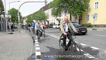 Aufregung über Wolfsburgs neuen Fahrradweg an der Schillerstraße