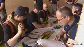 Saskatchewan firefighters brush up on their survival skills