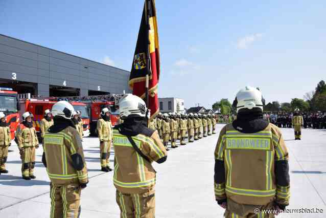 56 brandweermannen en -vrouwen nemen intrek in gloednieuwe kazerne: “Emotioneel moment”