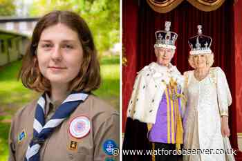 Watford Scout member supports King Charles III's coronation