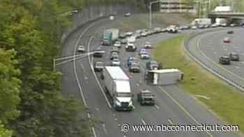 I-84 East in West Hartford Reopens After Box Truck Crash