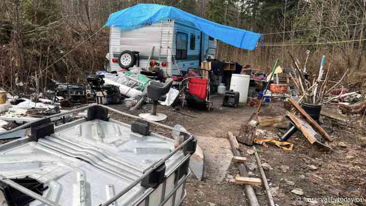 Homeless camps persist east of Chilliwack despite working group’s meetings