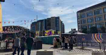 Newcastle celebrates Eurovison in style as Times Square hosts pop party in the sun