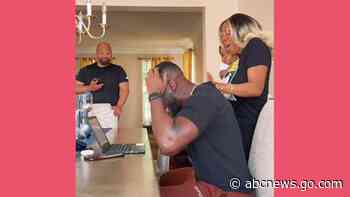 WATCH:  Watch dad's emotional reaction to passing his bar exam