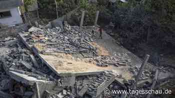 Nahost-Konflikt: Israelis und Palästinenser vereinbaren Waffenruhe