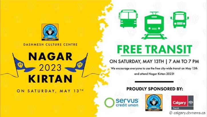 Nagar Kirtan Parade to disrupt traffic in northeast Calgary Saturday but transit is free