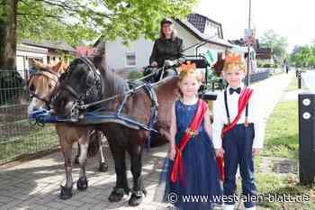 Liana ist mit vier Jahren schon Schützenkönigin