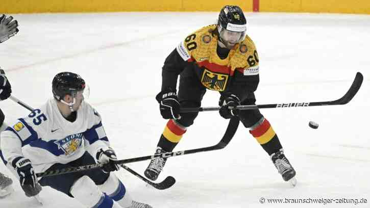 3:4 gegen Finnland: DEB-Team verliert auch zweites WM-Spiel