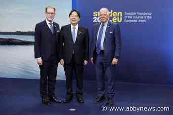 China and Russia are increasing their military collaboration, Japan’s foreign minister warns