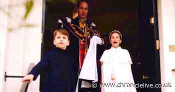 Prince Louis caught off guard in 'beautiful' unseen moment with Charlotte before Coronation