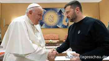 Liveblog von Samstag: ++  Selenskyj fordert klare Worte vom Papst ++