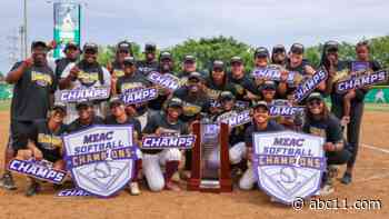 North Carolina Central University's softball team wins first MEAC Softball Championship title