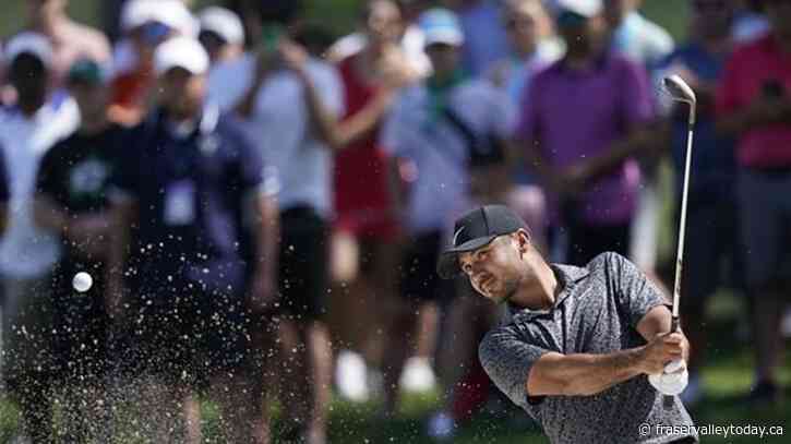 Eckroat, Dou, Palmer share third-round lead at Byron Nelson