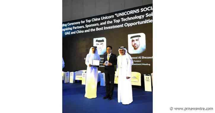 Spoločnosť TOJOY získala ocenenie na čínsko-arabskom samite podnikov typu „jednorožec". Ke Ťün verí, že platforma zdieľanej ekonomiky je živnou pôdou na zrýchlenie rastu 