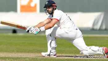 Lancashire's Mitchell hits century against Somerset