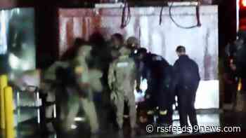 Suspect barricades himself in Waffle House ceiling