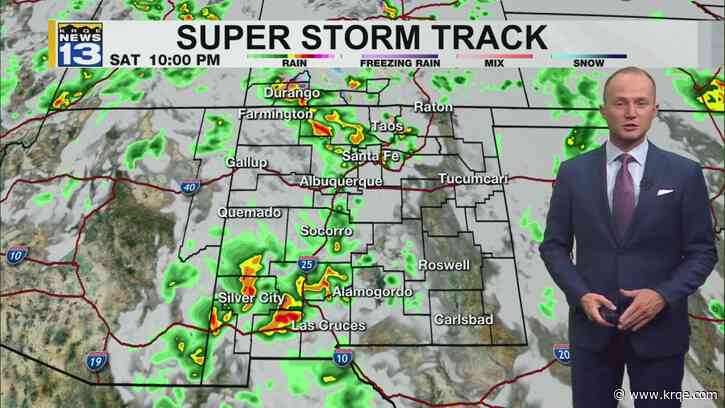 Isolated rain chances for Mother's Day