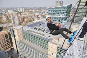Camden charity abseil raises £43,000 for Hopscotch
