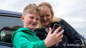 Do we look that much alike? My son's face can open my iPhone