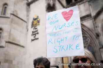 Nurses' strike reschedules dozens of appointments at Wirral Hospital